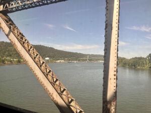 Amtrak St Johns Bridge View