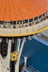 Lego Space Needle Close Up