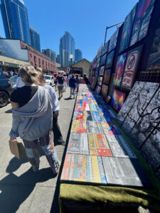 Pike Place Market Artist Booth